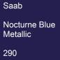 Preview: Saab, Nocturne Blue Metallic, 290.